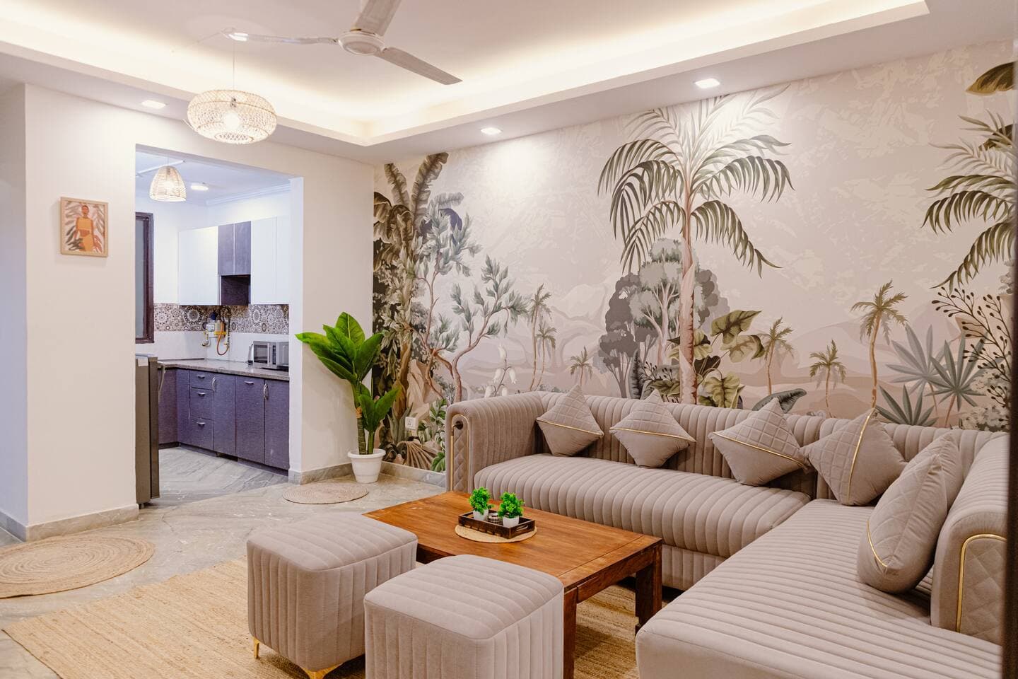 Chhatarpur’s Chic 3BHK Retreat